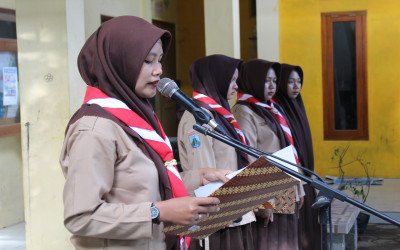 Peringatan Hari Pramuka, SMK Unggulan Al Kamal Laksanakan Apel Bersama