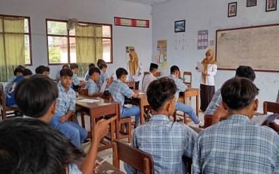 Screening Puskesmas Wonodadi di SMK
